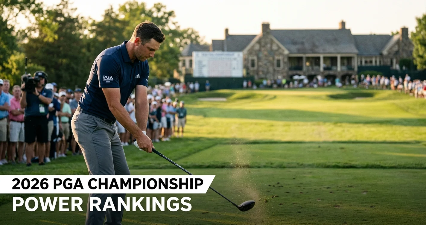 PGA Championship Power Rankings 2026