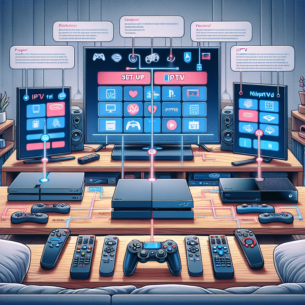 IPTV on gaming consoles