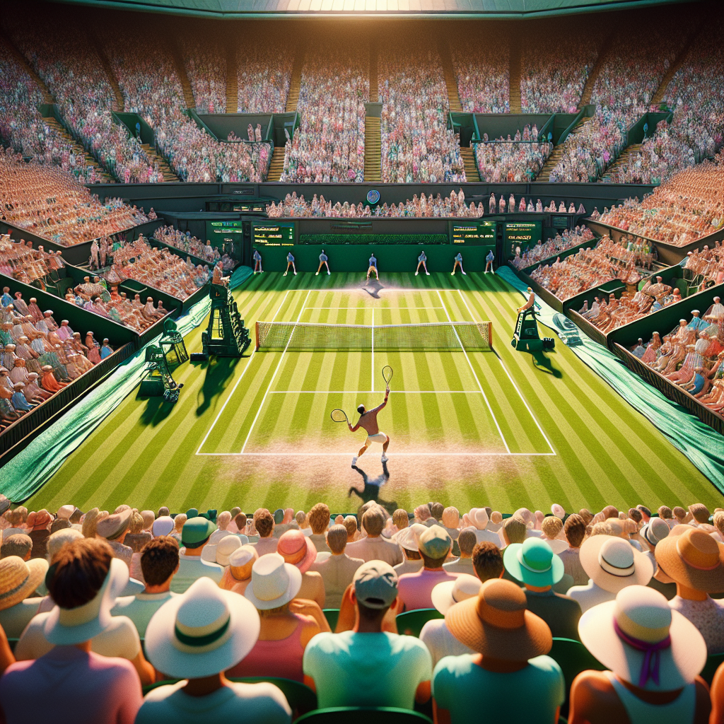 Wimbledon 2025 Tennis Match