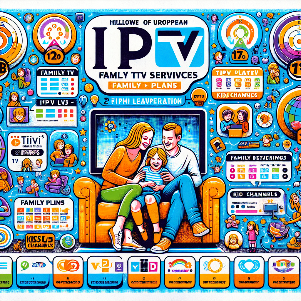 Discover Top European IPTV Services with Family Plans & Kids Channels