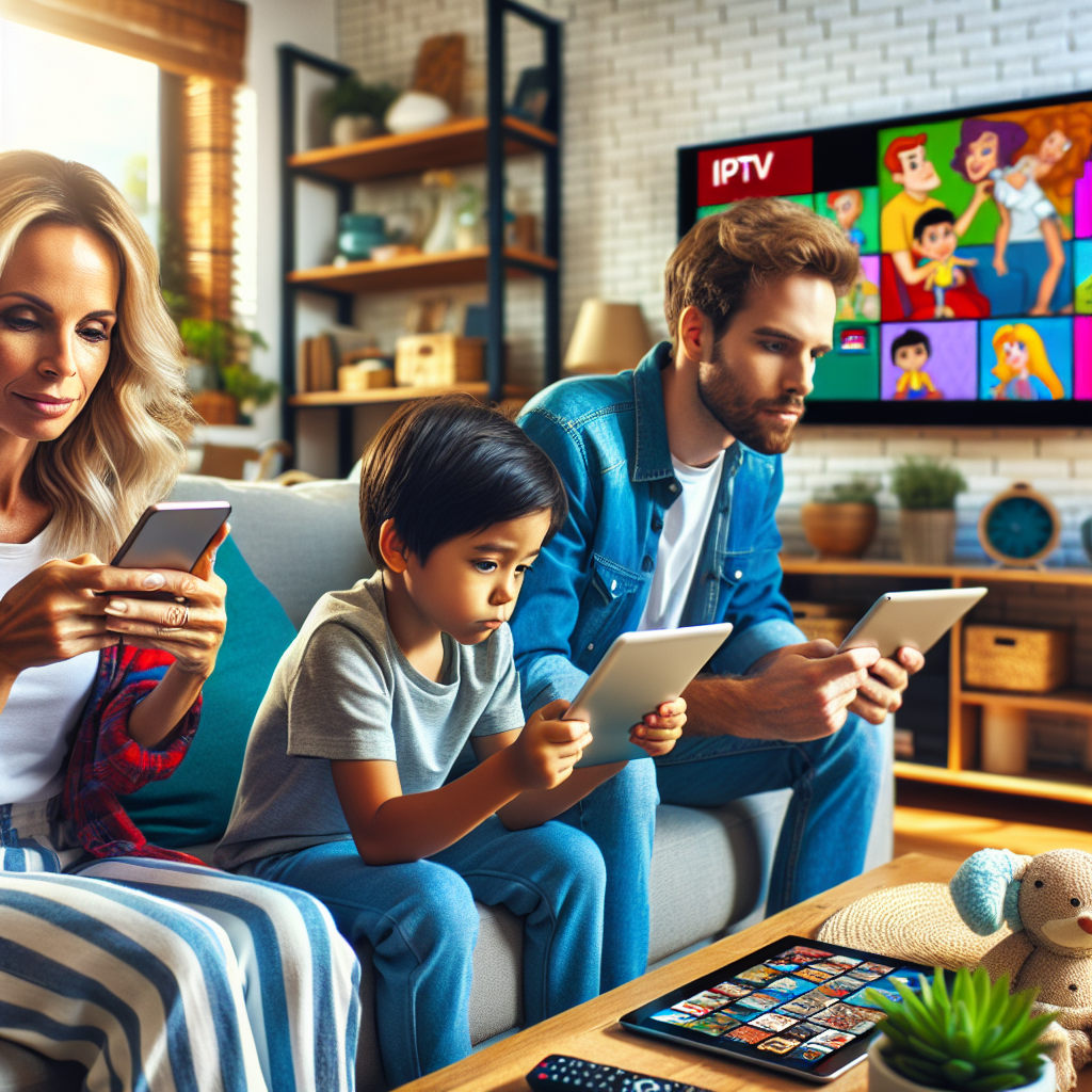 IPTV streaming on multiple devices