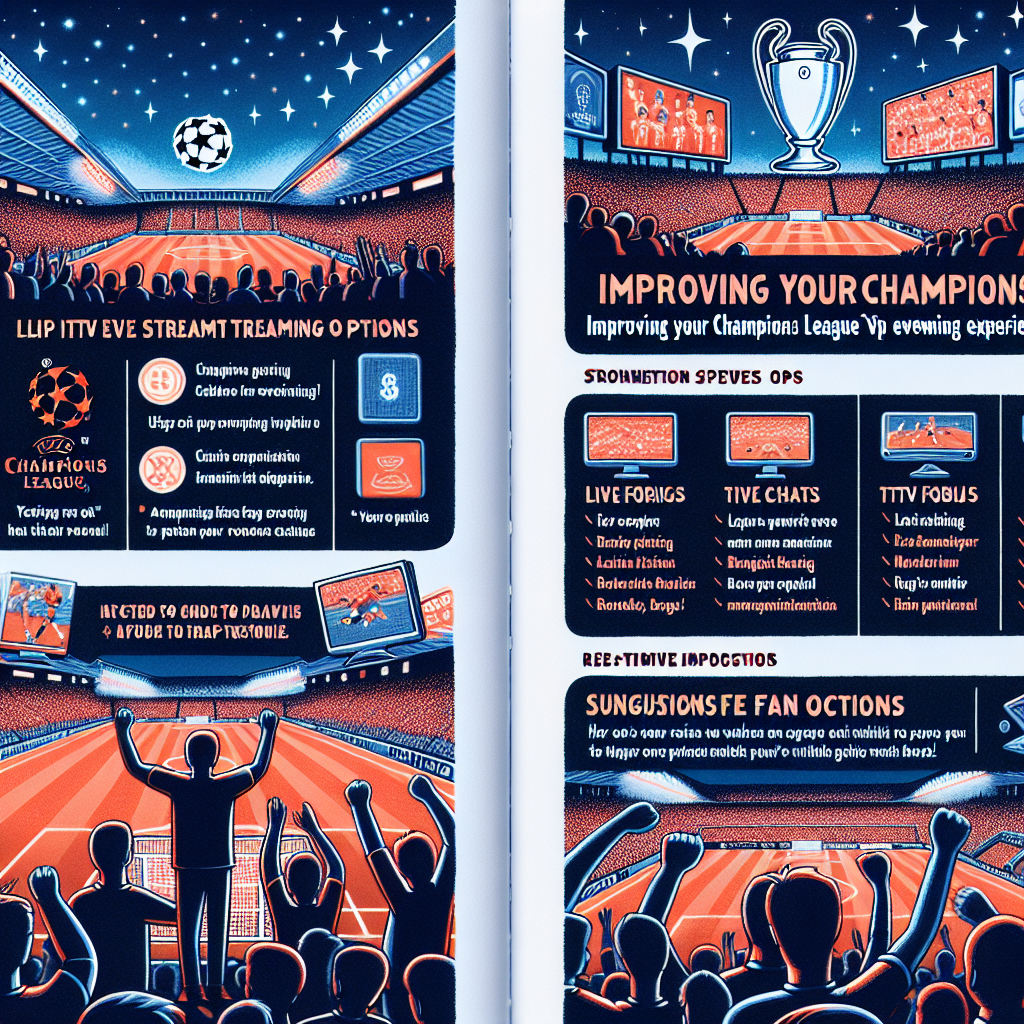 Champions League football match
