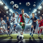 Young European football stars