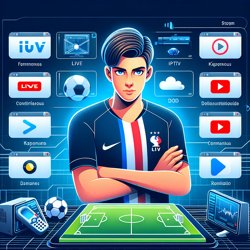 Ethan Mbappé playing football