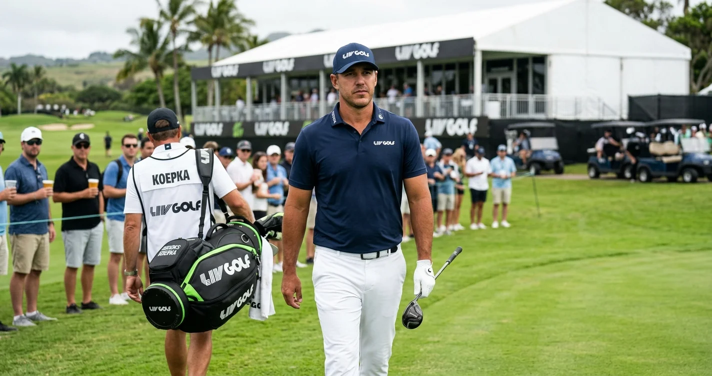 How much was Brooks Koepka paid by LIV Golf? Brooks Koepka