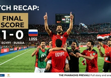 Egypt vs Russia Score