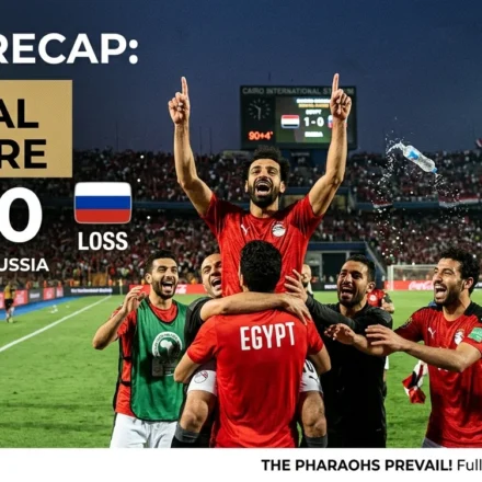 Egypt vs Russia Score