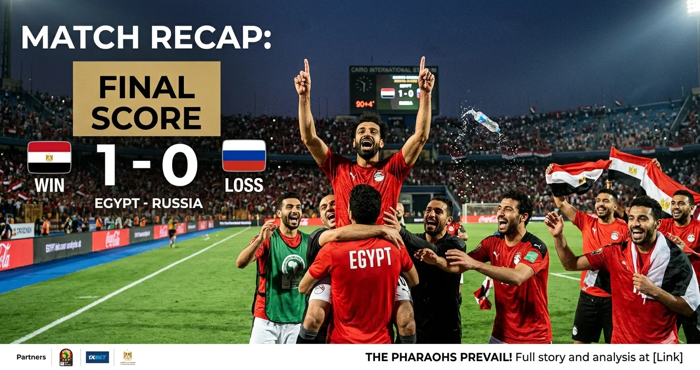 Egypt vs Russia Score