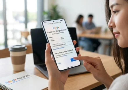 Google account without a phone number 2026