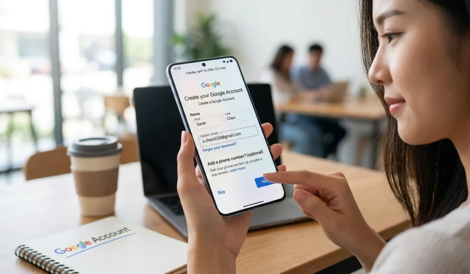 Google account without a phone number 2026