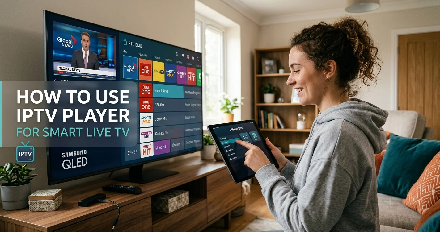 How to Use IPTV Player for Smart Live TV? Your Complete Guide to Professional Streaming Solutions IPTV Player for Smart Live TV