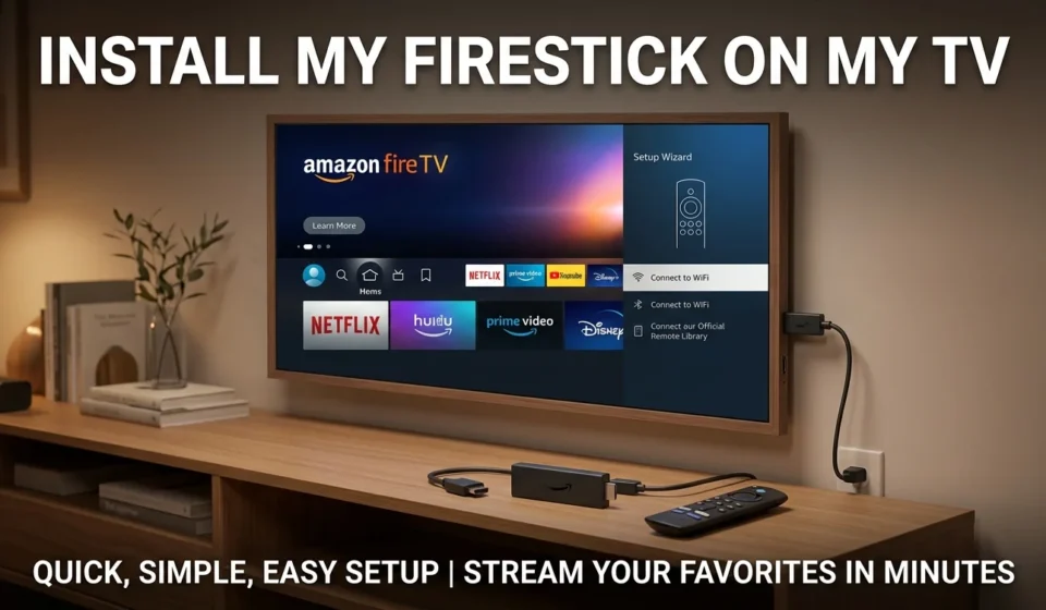 How Do I Install My Firestick on My TV? Install My Firestick on My TV