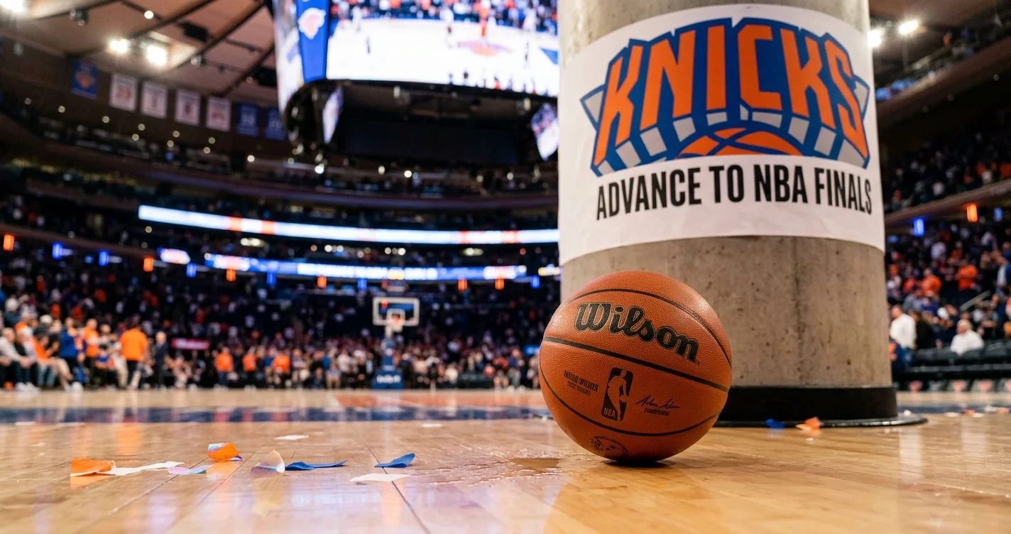 Knicks Advance to NBA Finals NBA Finals