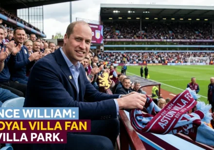 Prince William Support Aston Villa