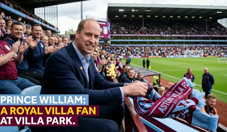 Prince William Support Aston Villa