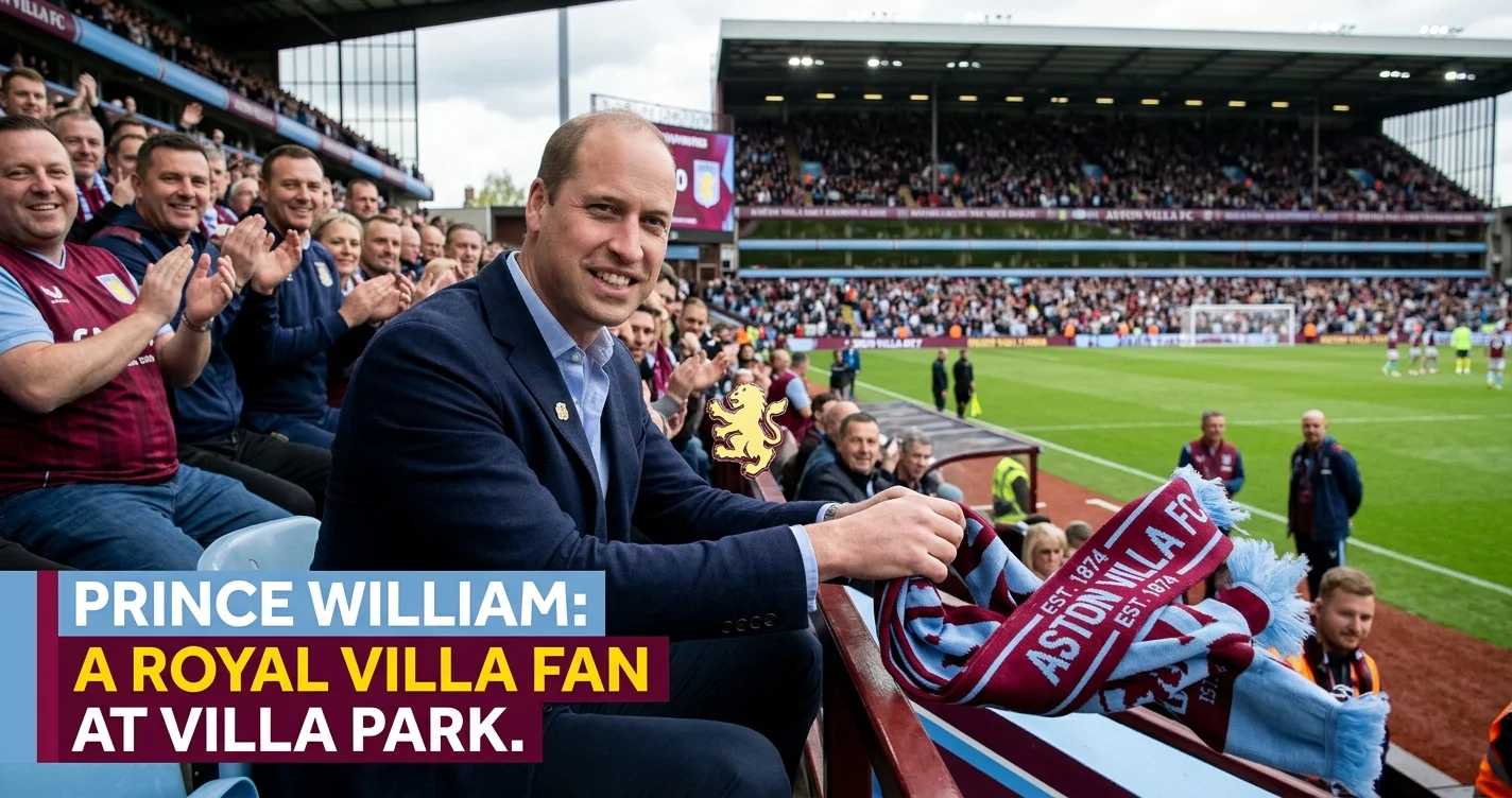 Why Does Prince William Support Aston Villa? The Royal Connection to Birmingham’s Football Club Prince William Support Aston Villa