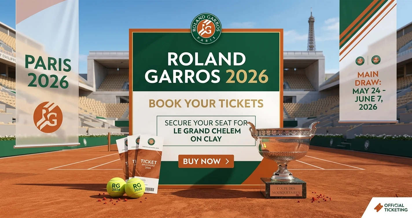 How to Book Roland Garros Tickets? Roland Garros Tickets