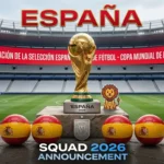 Spain World Cup Squad 2026
