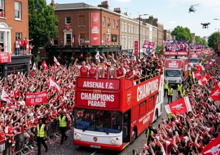 Arsenal parade 2026