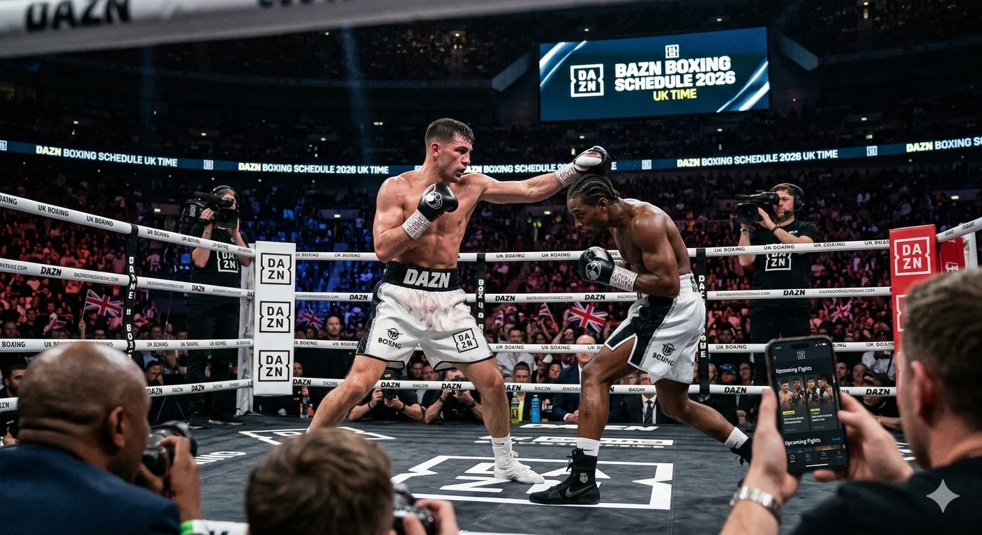 DAZN Channel Boxing Schedule