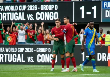 PORTUGAL DRAWS CONGO