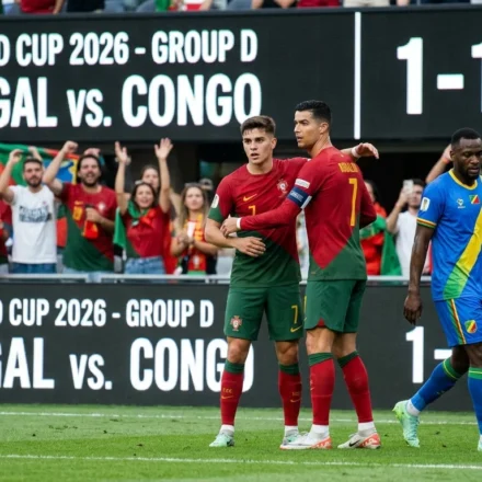 PORTUGAL DRAWS CONGO
