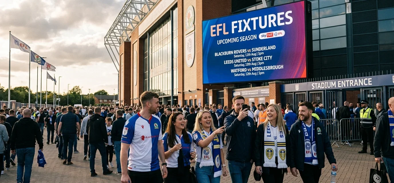 EFL Fixtures for the Upcoming Season