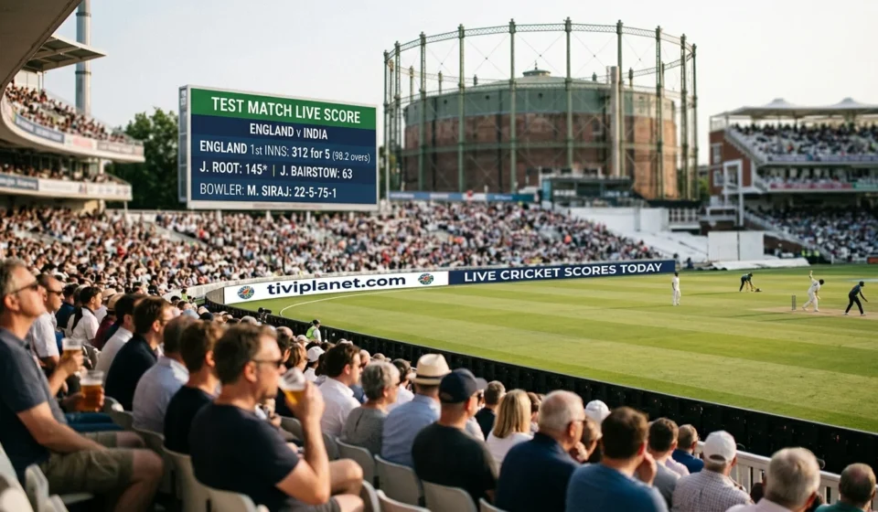 England Cricket Score Today Live Score