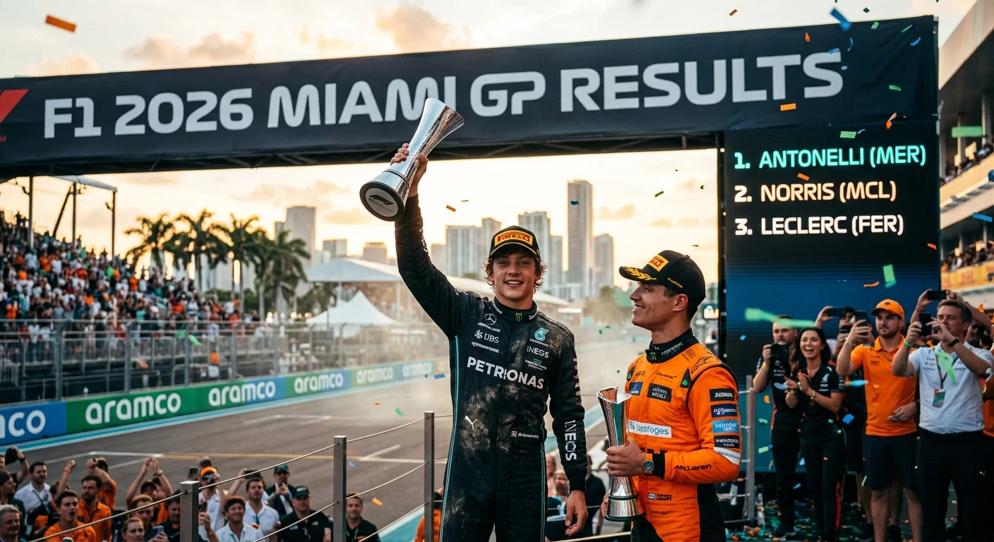 F1 2026 Miami GP Results Miami F1
