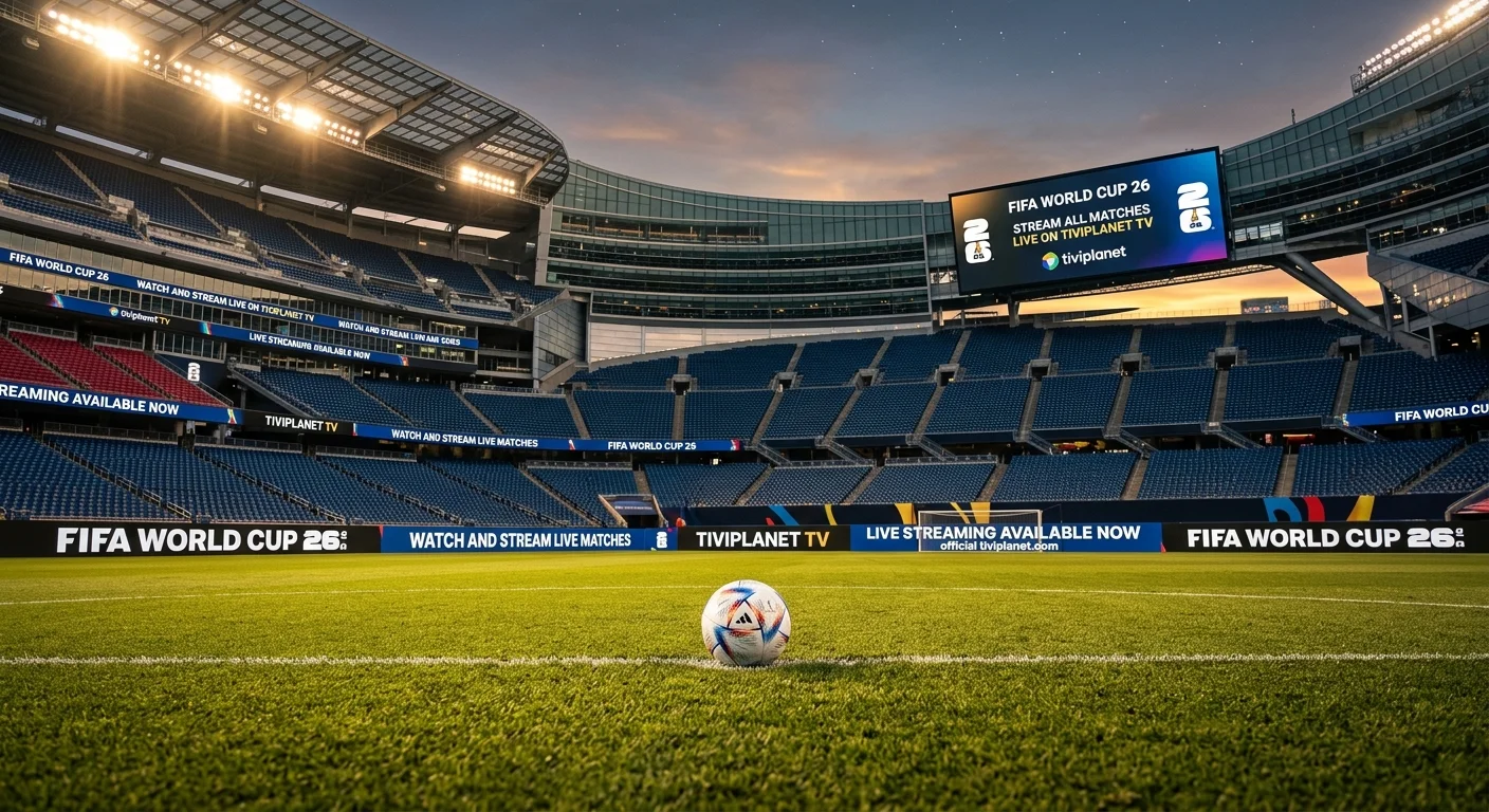 FIFA World Cup 26 – Watch and Stream Live Matches – TiviPlanet TV: The Complete Guide to Live Football in 2026 FIFA World Cup 26