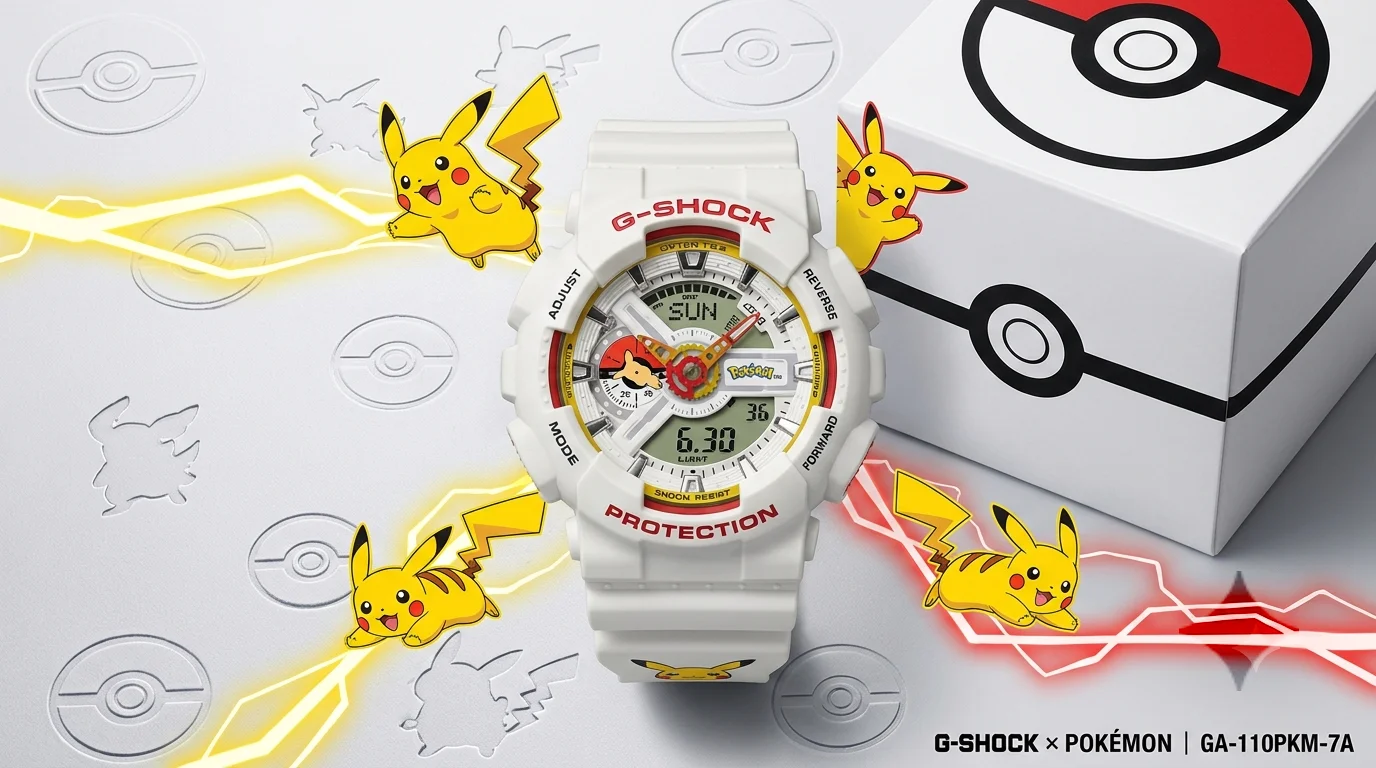 Where Can You Buy the G-Shock GA-110PKM-7A Pokémon Watch? G-Shock GA-110PKM-7A Pokémon Watch