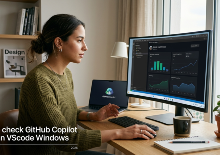 Check GitHub Copilot Usage in VSCode Windows