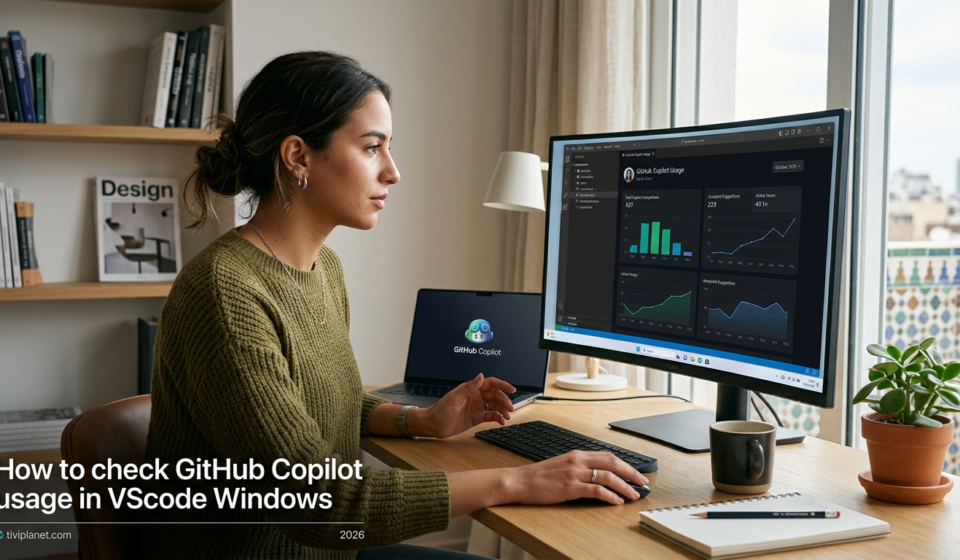 Check GitHub Copilot Usage in VSCode Windows