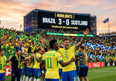 Highlights Brazil 3 x 0 Scotland
