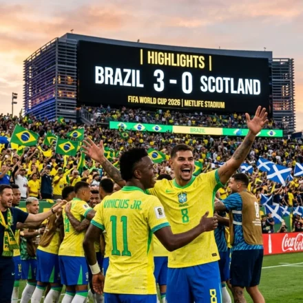Highlights Brazil 3 x 0 Scotland