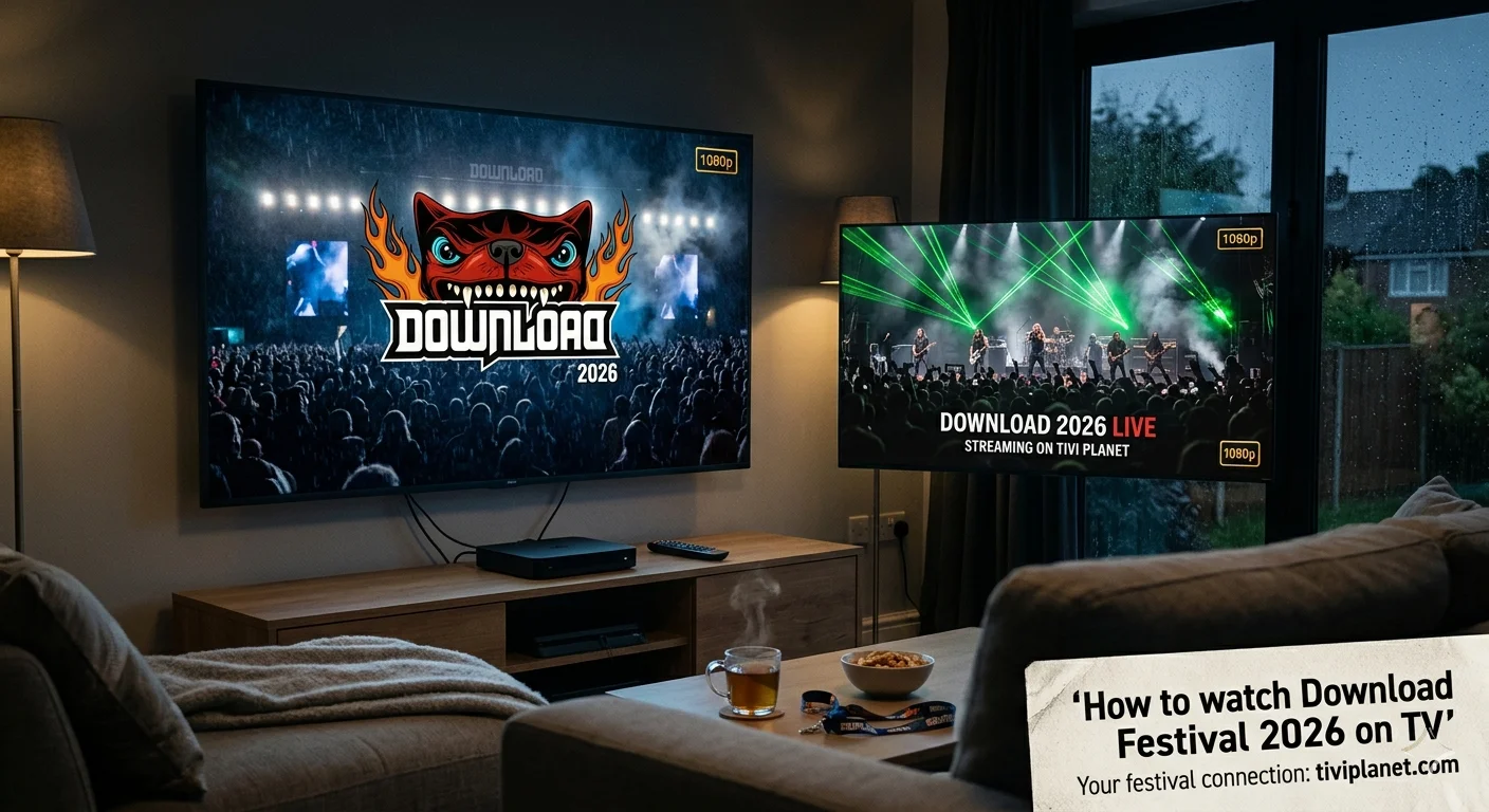 Download Festival 2026 on TV