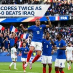 Kylian Mbappe Scores