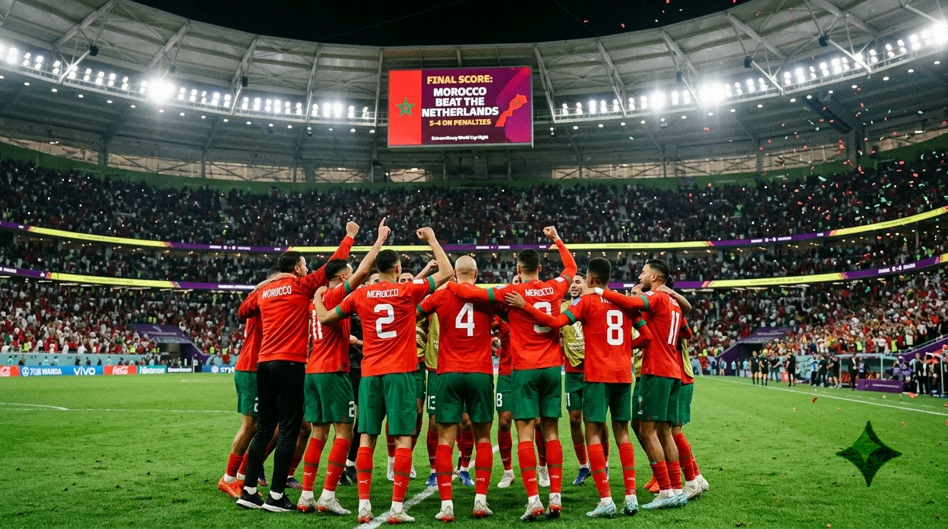 Morocco Beat The Netherlands
