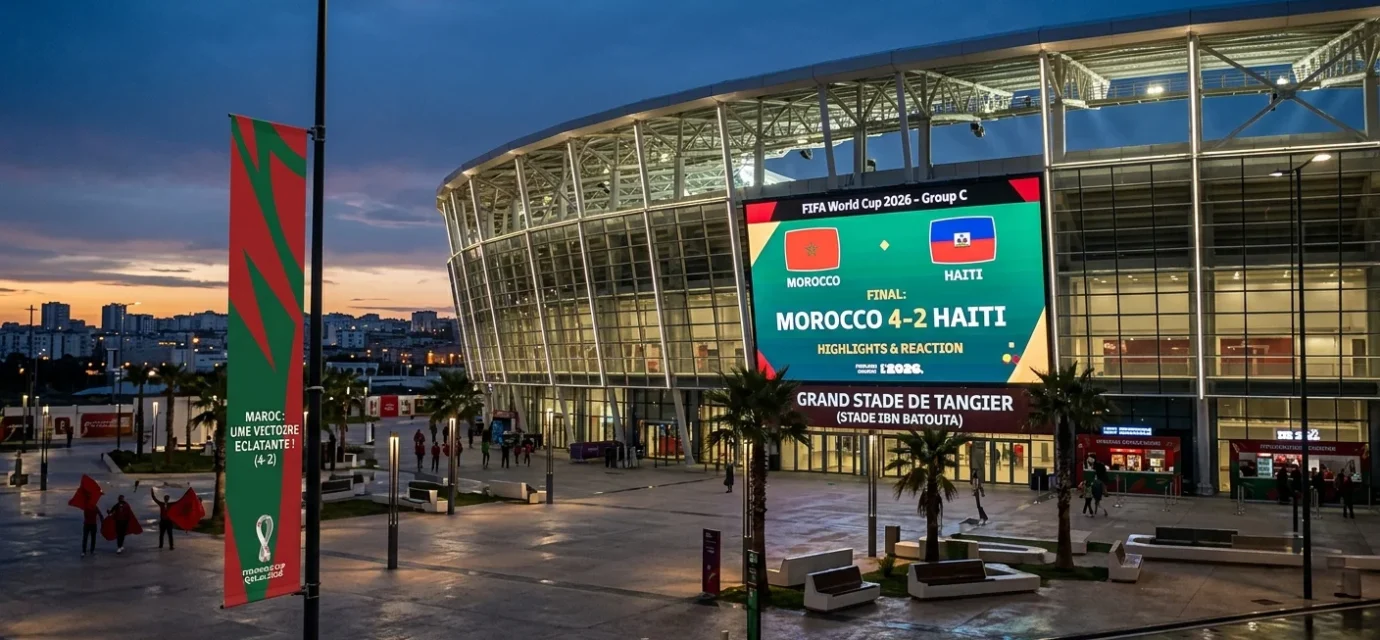 Morocco 4-2 Haiti