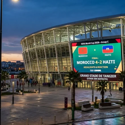 Morocco 4-2 Haiti
