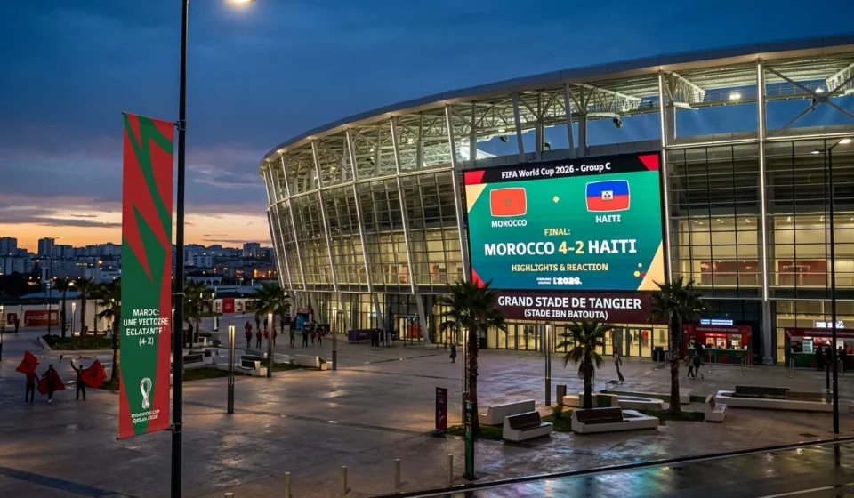 Morocco 4-2 Haiti