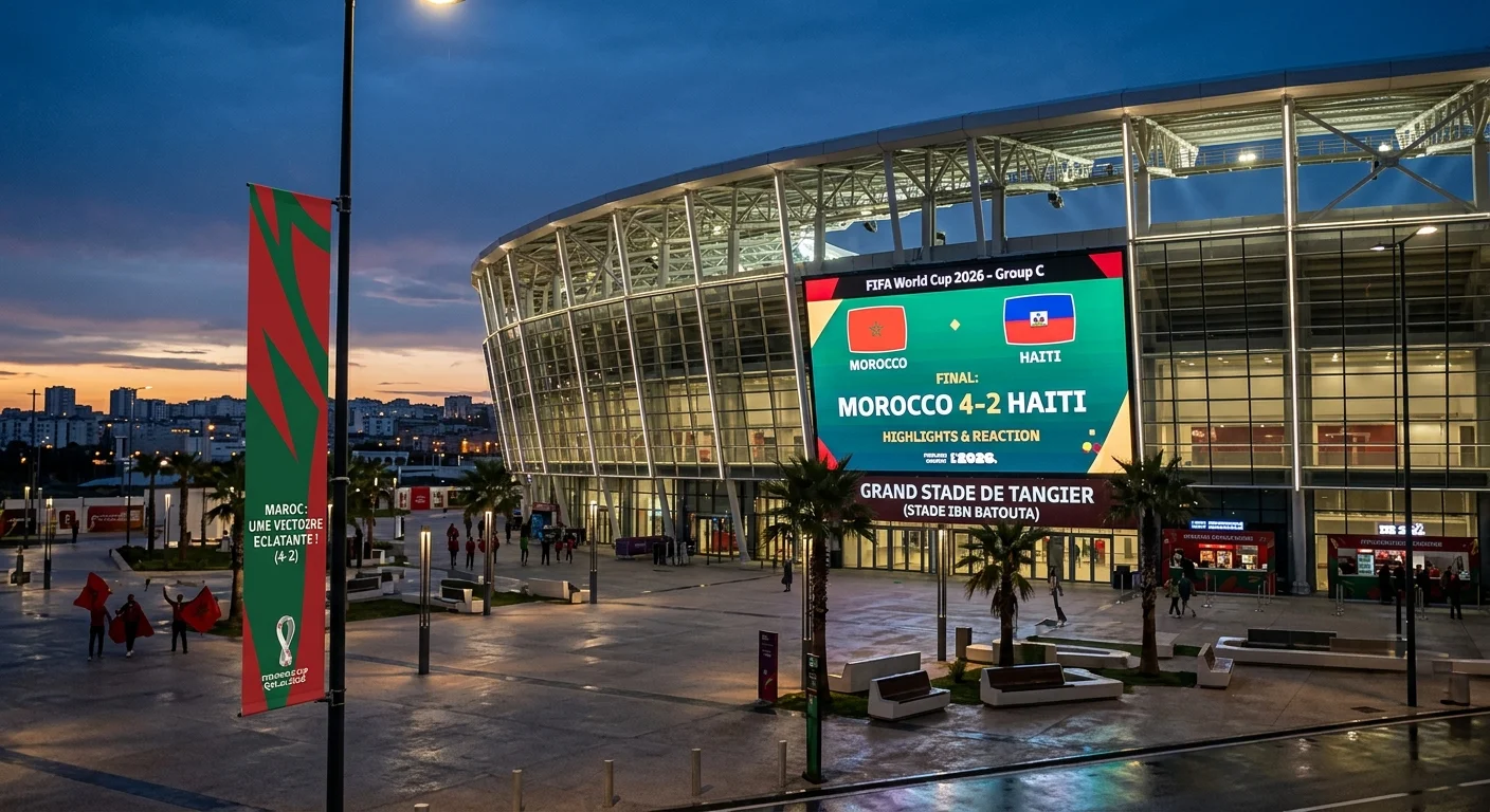 Morocco 4-2 Haiti