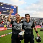 New Zealand England Cricket Score