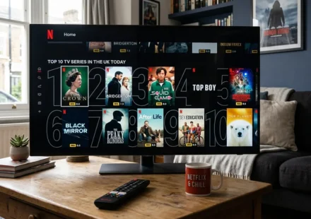 Top 10 Netflix Series in UK IMDB