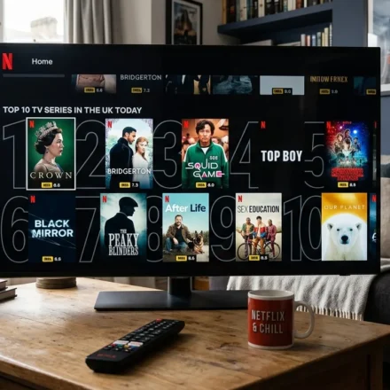 Top 10 Netflix Series in UK IMDB