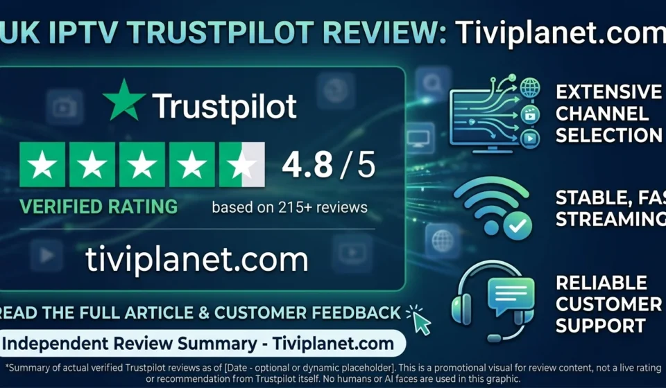 UK IPTV Trustpilot Review