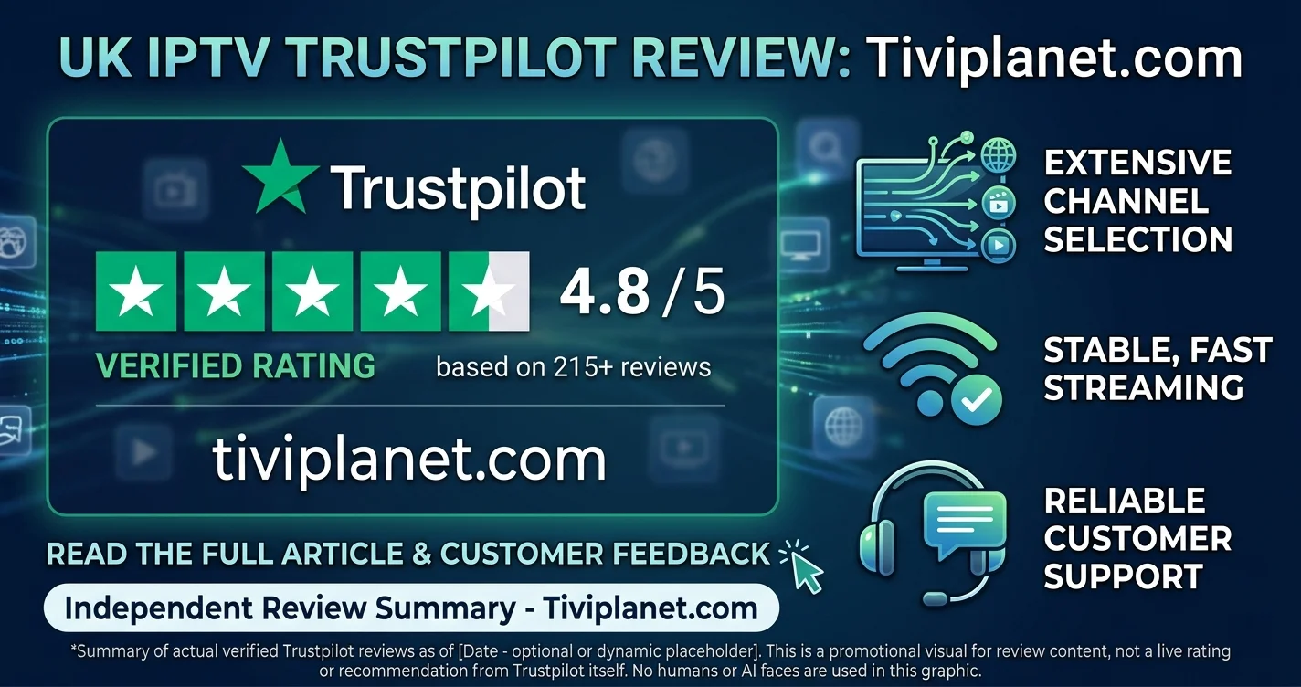 UK IPTV Trustpilot Review