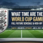 World Cup Fixtures
