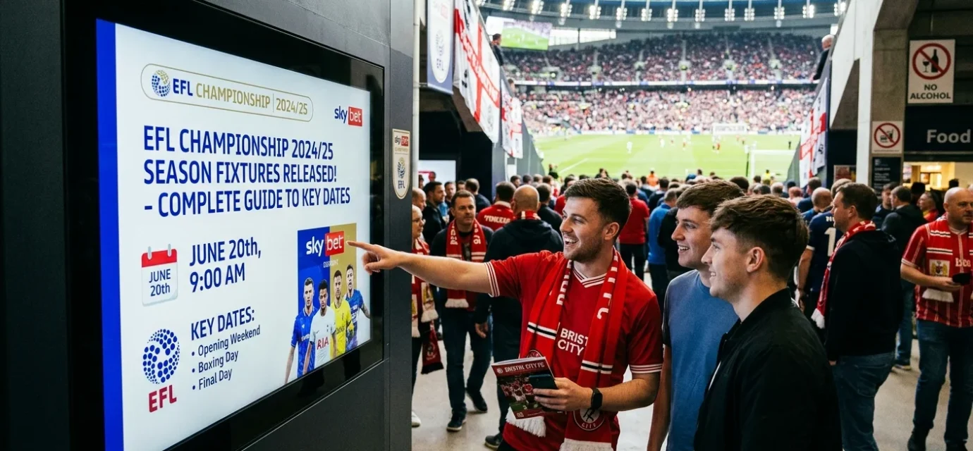 Championship Fixtures Come Out