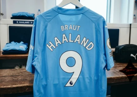 Haaland Have Braut on His Jersey